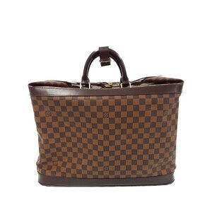 Louis Vuitton Damier Ebene Brown Grimoire Boston Bag